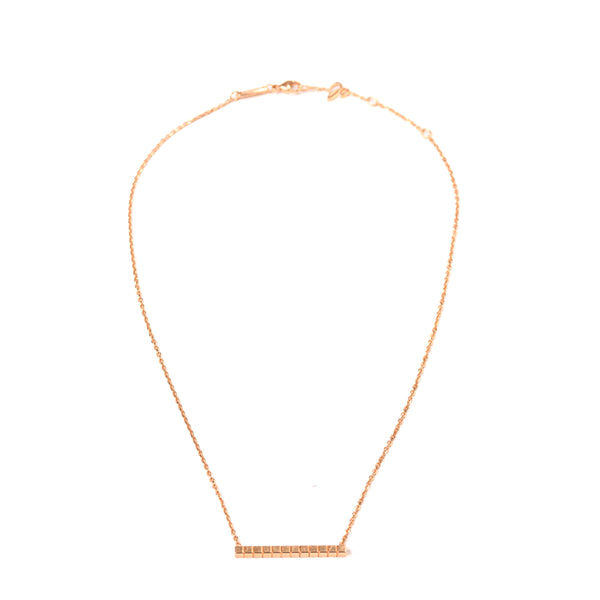 La Marquise de B-Collier Chopard Ice Cube en or rose-vue globale