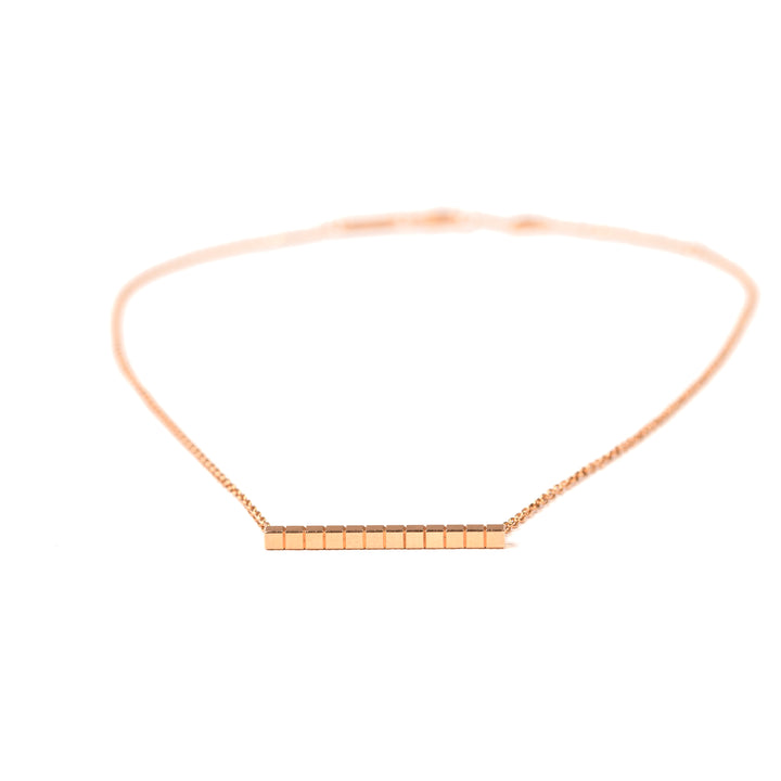La Marquise de B-Collier Chopard Ice Cube en or rose-zoom motif ice cube