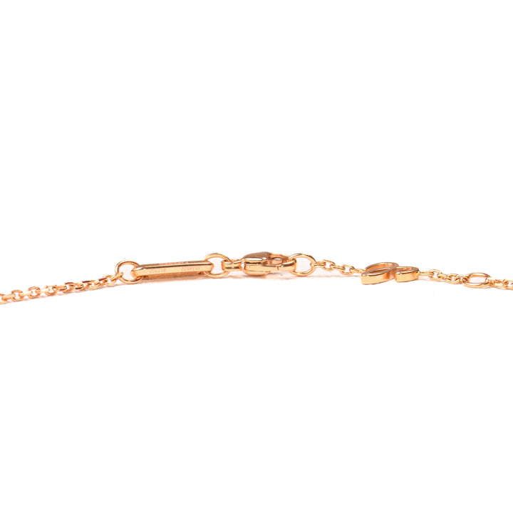 La Marquise de B-Collier Chopard Ice Cube en or rose-zoom fermoir