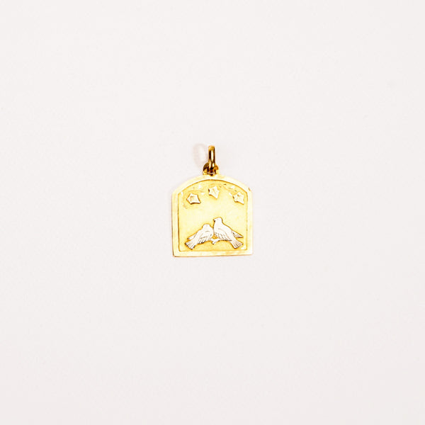 La Marquise de B_Médaille d'amour et de fidélité en or deux tons_vue de face